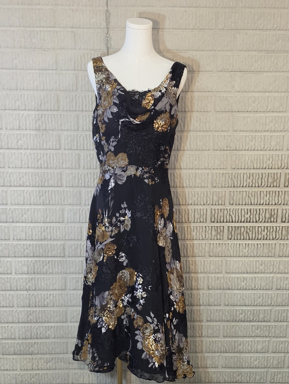 Black JS Boutique Whimsigoth Fairy Floral Formal Dress